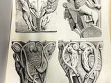 four different types of architectural designs on a piece of paper