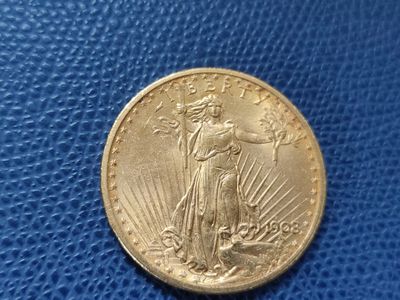 Pièce de 20 USD or, 1908 (Twenty Dollars) - Photo 1