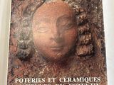 a book with a picture of a face on it