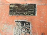 a close up of a piece of machinery with a label on it