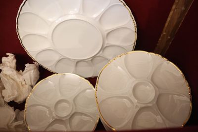 F. Charles AHRENFELDT Limoges Service à huitres ou coquillag…