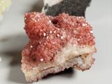 a close up of a piece of food that is on a table