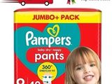 pampers baby dry pants size 9 - 14kg, pack of 40