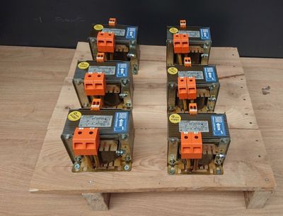 Lot de 6 transformateurs de sécurité MARY, monophasé 230V - …