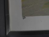 a picture of a painting on the wall of a room