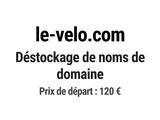 le velo com desstockage de nons de domaine