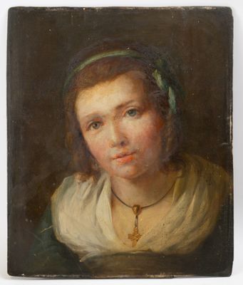 Ecole FRANCAISE vers 1840, suiveur de Jean Baptiste GREUZE