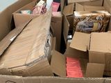 a large box full of boxes and other items in it