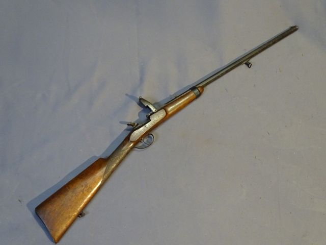 Cat D : Carabine Système Warnand - Cal  9 mm  Flobert - Non fonct...