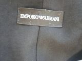an image of an emporio armani label on a suit