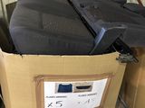 two televisions in a cardboard box on a carton