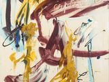 an image of a painting with a lot of paint on it