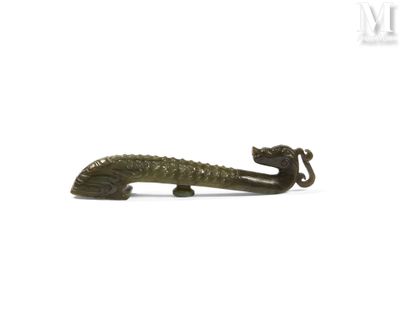 figurine représentant un lézard sur fond blanc, avec un fond blanc