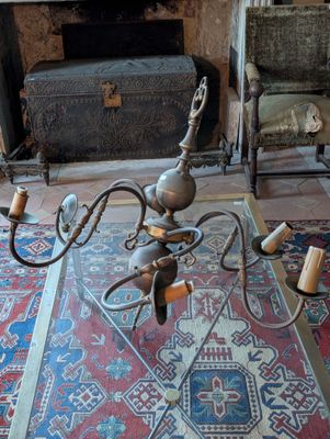 Suspension dans le gout des hollandais à 6 Lumières - Diam.