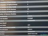 a close up of a computer screen with a lot of information on it