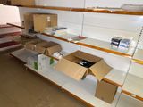 many boxes and boxes on the shelves in the store