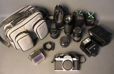 PENTAX. Boîtier appareil photo argentique Asahi Pentax K1000…