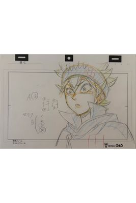 a drawing of a boy with a crown on his head in front of a whiteboard
