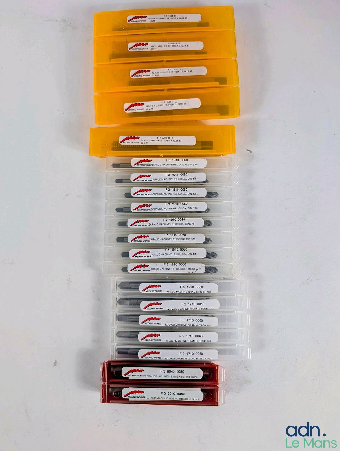 Lot de 20 tarauds machine. - Ce lot chez vous partout en Fra…
