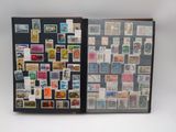 a picture of a book with stamps on it