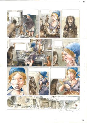 HAUSMAN (1936-2016). Le camp-volant.