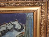 a picture of a painting on the wall of a room