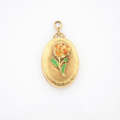 une image représentant un cadenas doré orné d'une rose