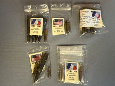 lot de cartouches démilitarisées