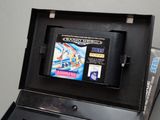 a nintendo game in a black case on a table