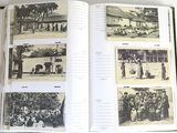 a book with pictures of people and animals in it