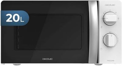 un gros plan d'un four à micro-ondes avec la porte ouverte