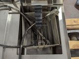 a machine that is sitting on top of a pallet