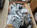 two boxes of assorted items sitting on the floor