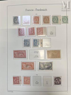 a picture of a picture of a collection of stamps