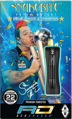 691 / RED DRAGON - Snakebite 3 - Noir - Fléchettes en … - Photo 1
