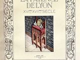 une photo d'un livre sur lequel figure l'image d'un vase