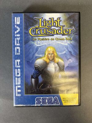 une boîte de jeu vidéo sur laquelle figure l'image d'un chevalier