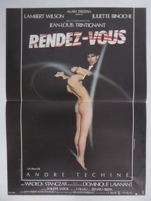 On voit l'affiche du film « Rendez-vous ».