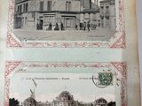 une vieille photo représentant quelques vieilles cartes postales d'un bâtiment