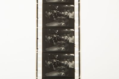 Course automobile dans le bois de Boulogne