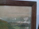 une image d'un tableau sur le mur d'une maison