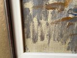 a picture of a painting of a bird in a frame