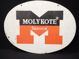 un panneau sur lequel est inscrit « Molykote Service »
