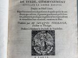 an open book with a picture of a man and a woman on it