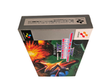 a box with a picture of a space ship inside of it