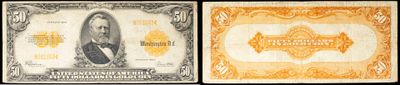 deux images différentes d'un billet d'un dollar sur lequel figure le portrait d'une femme
