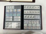 a picture of a book with stamps on it