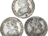 three silver coins of the reign of the reign of the reign of the reign of the reign of the reign of the reign of the reign of the reign of the