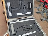 a case with a gun inside of it on a table