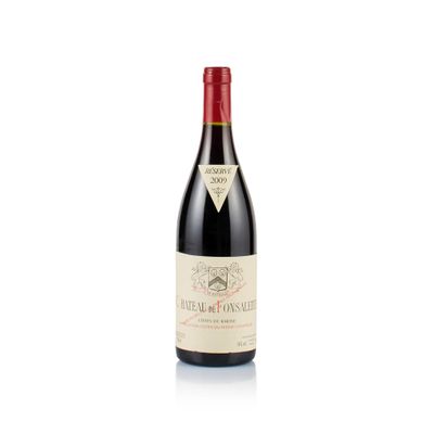 a bottle of red wine on a white background